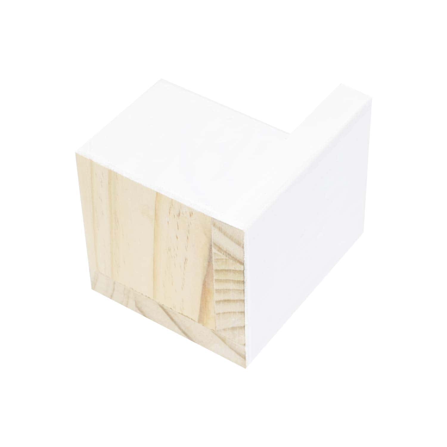 Juego de 4 elevadores de cama blancos Mysummer - Soportes - Imagen 6