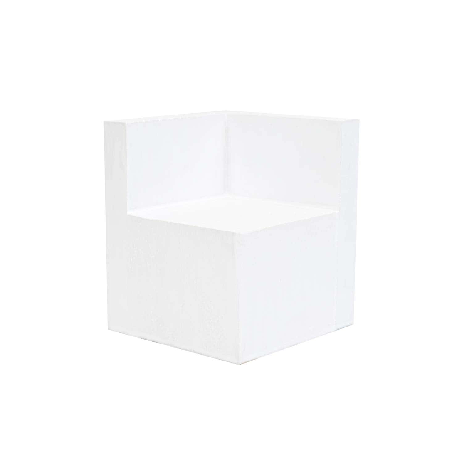 Juego de 4 elevadores de cama blancos Mysummer - Soportes - Imagen 5