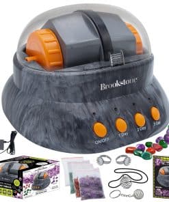 Kit de Pulidora de Rocas Brookstone y Creación de Piedras