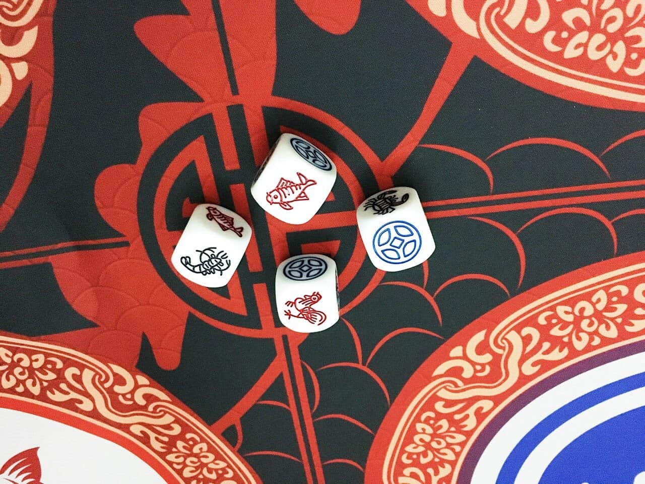 Juego de Dados de Pescado Langosta Cangrejo - Juego de - Imagen 3