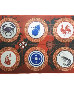 Juego de Dados de Pescado Langosta Cangrejo - Juego de