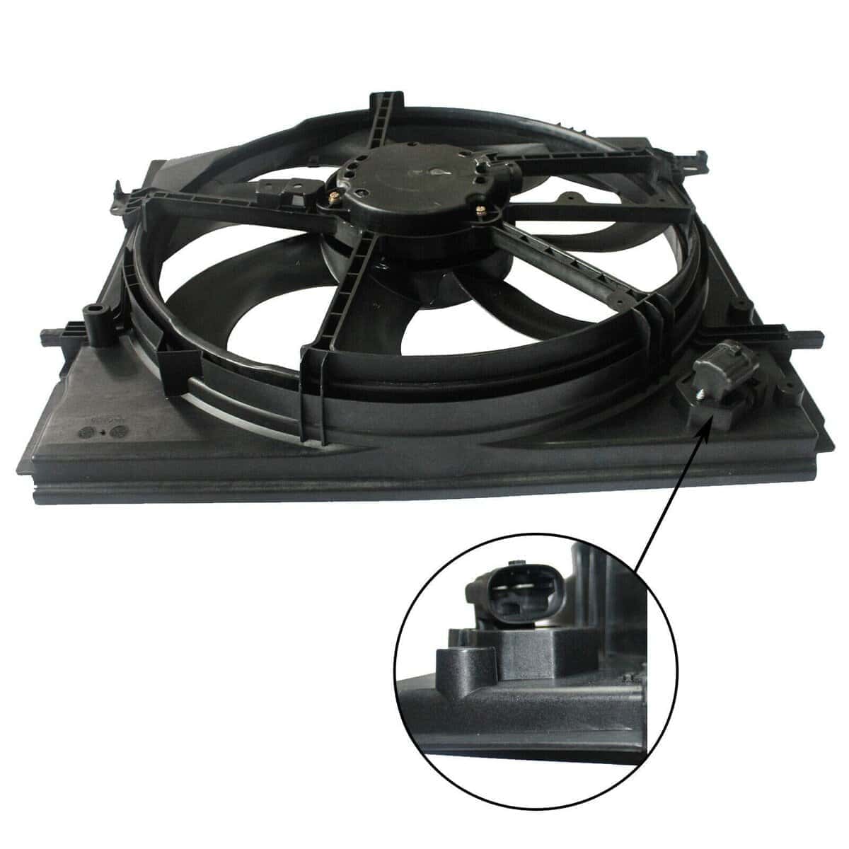 Ensamblaje de abanico de enfriamiento de radiador LOSTAR