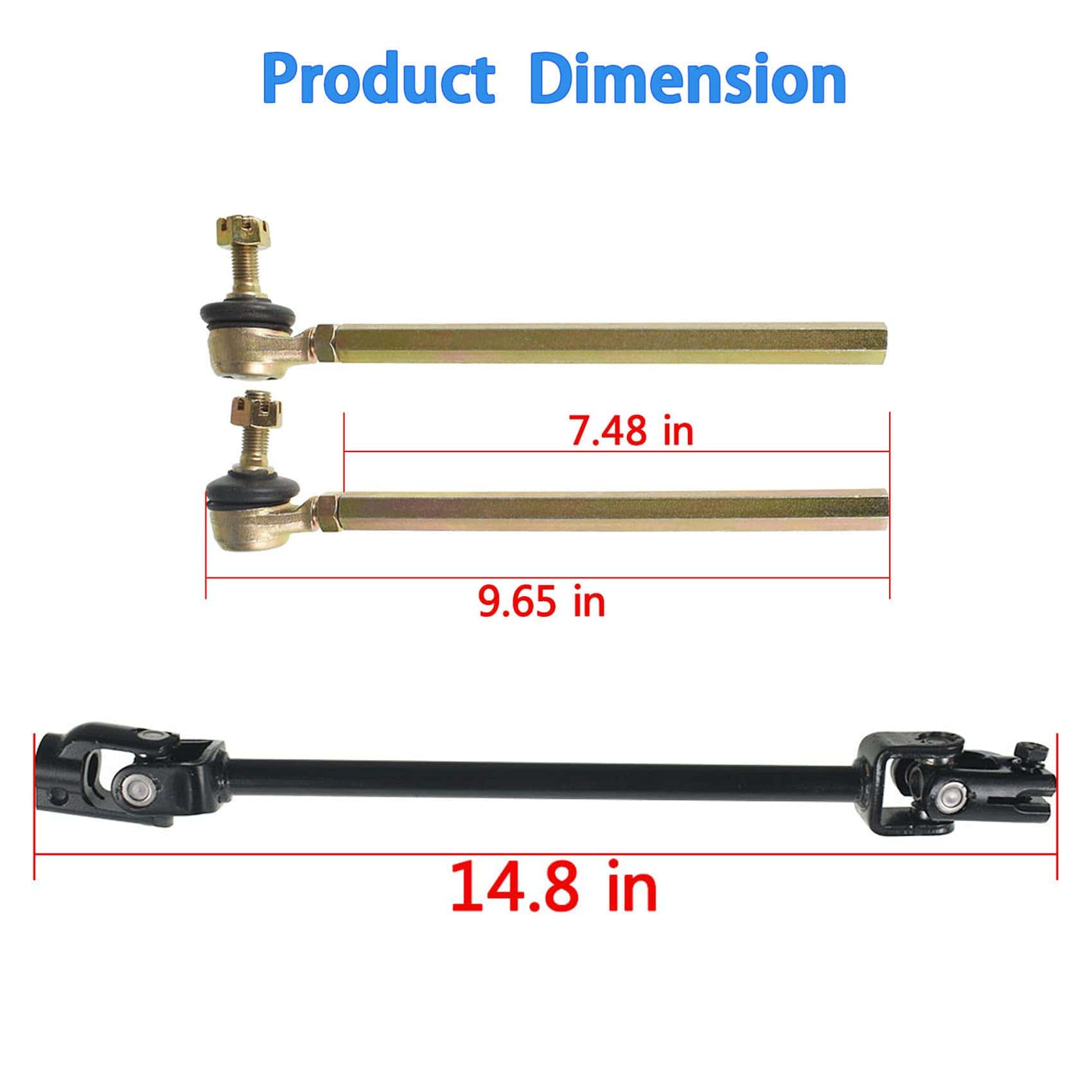 Kit de Volante de Dirección de 300 mm de Labwork con Eje - Imagen 4