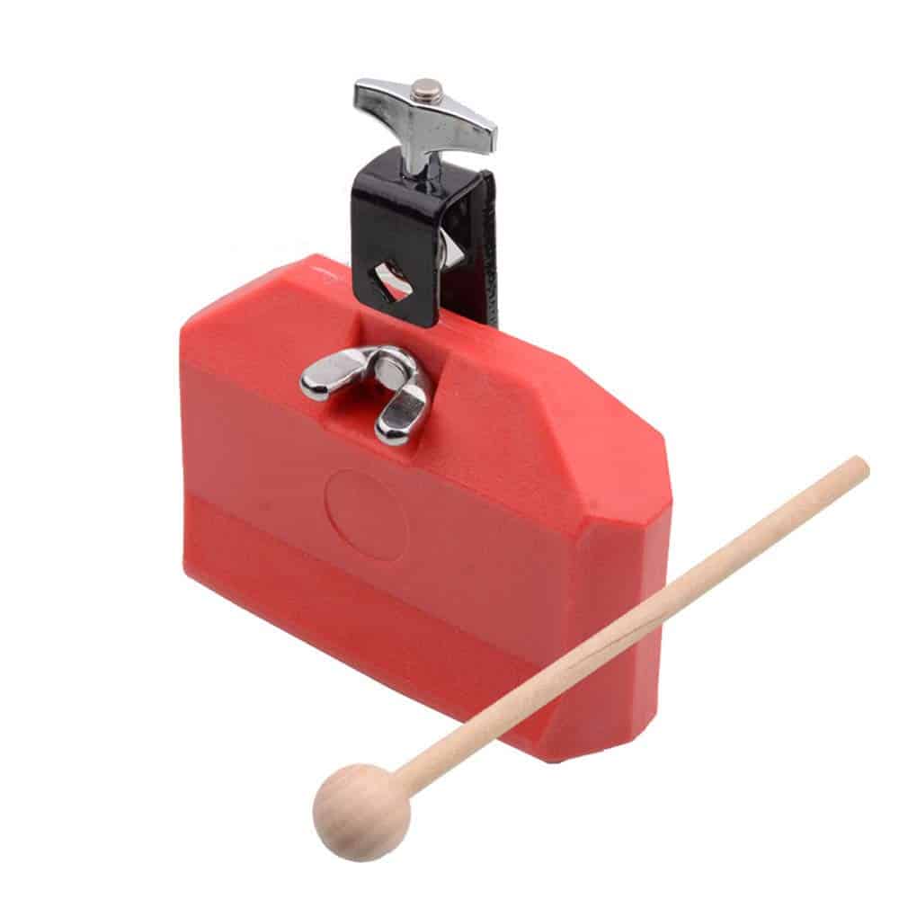 Set de Tambor Rojo Tzong Acompañamiento Banda Clapper Cow