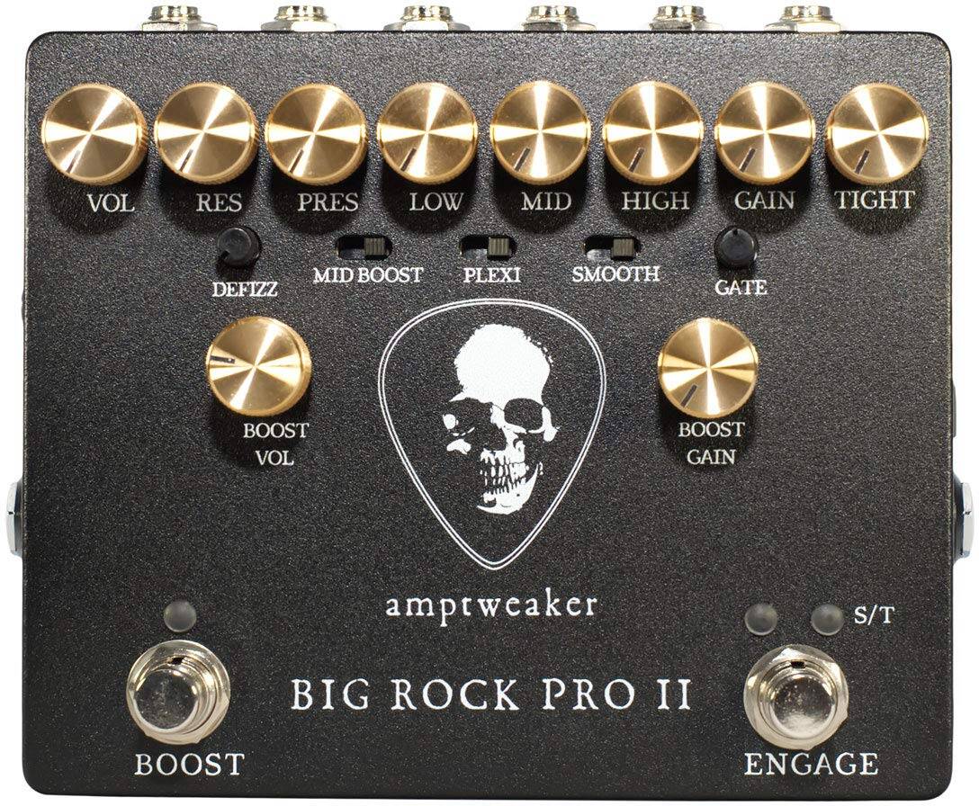 Pedal de distorsión Amptweaker Big Rock Pro II