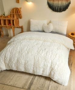 Juego de Funda de Edredón de Lujo MEGO Luxury -Beige