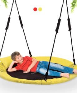 Columpio en forma de platillo para niños, LITTLELOGIQ de 40