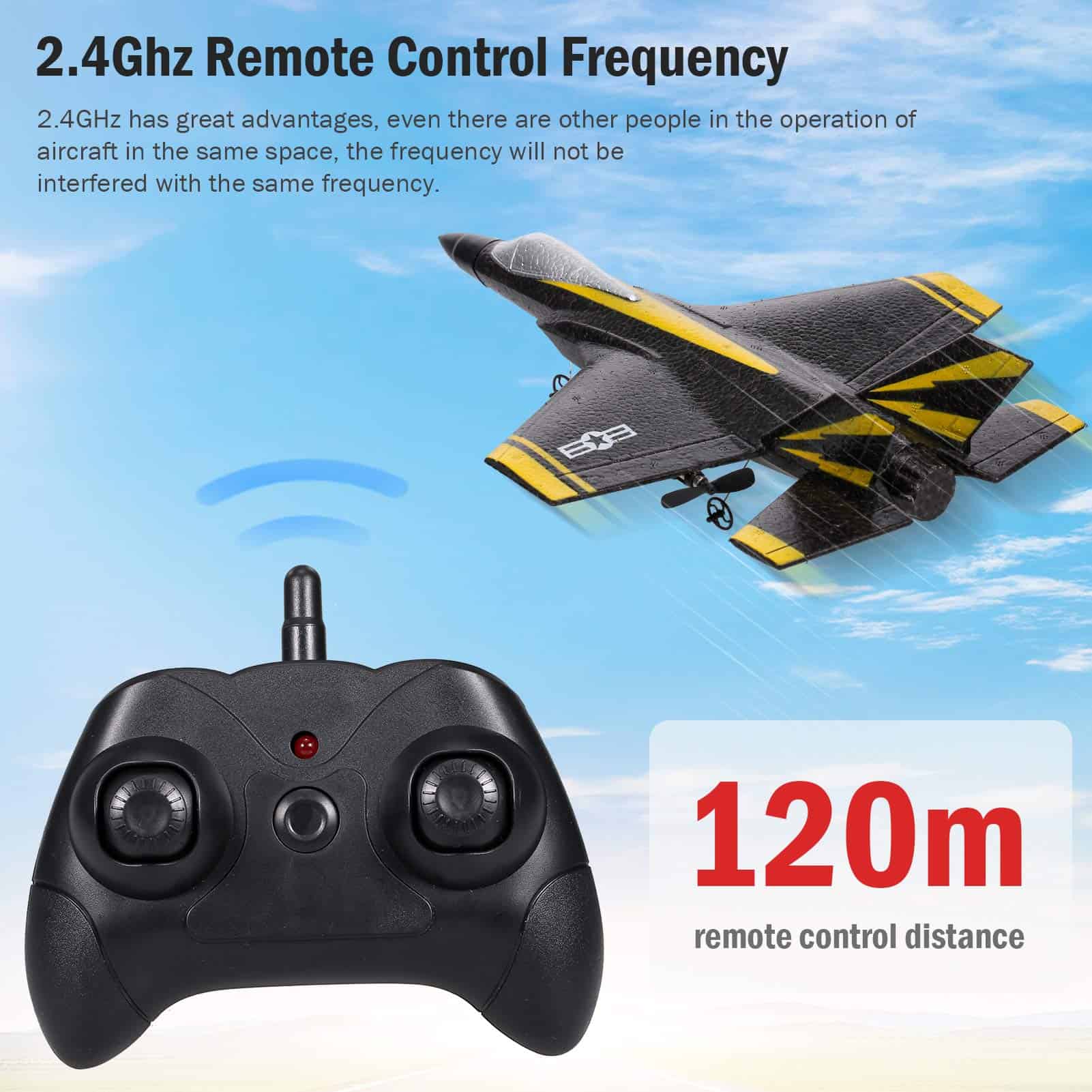 Avión de Control Remoto GoolRC FX635, Avión RC de 2 - Imagen 5