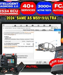 Autel MaxiSys MS909 Herramienta de Diagnóstico Inteligente,