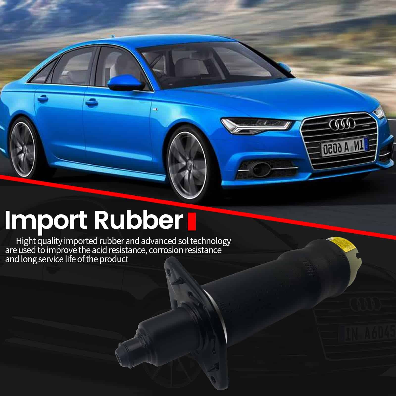 Resorte de suspensión de aire trasero derecho VIGOR - Imagen 5