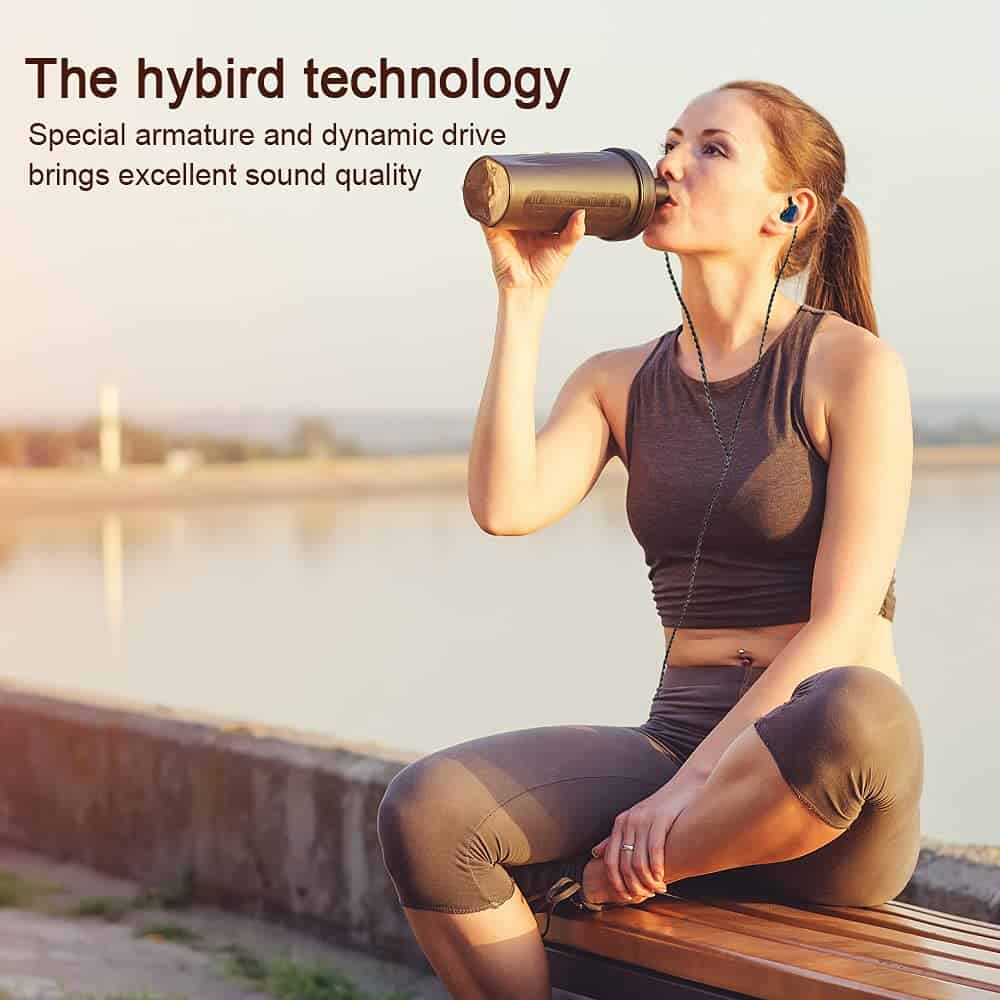 Audífonos intrauditivos DCMEKA, auriculares estéreo HIFI - Imagen 8