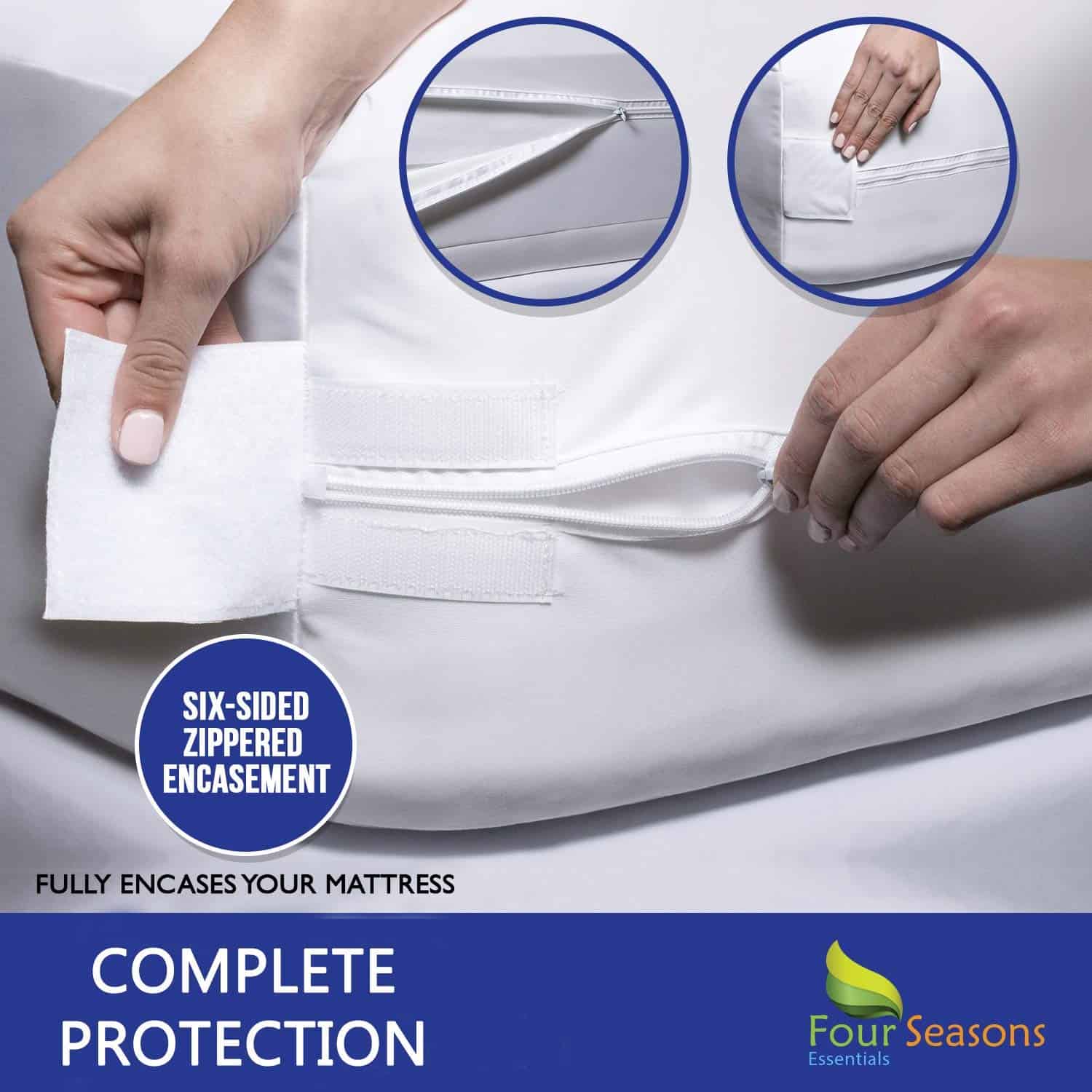 Protector de colchón de tamaño completo para sofá cama 54" - Imagen 4