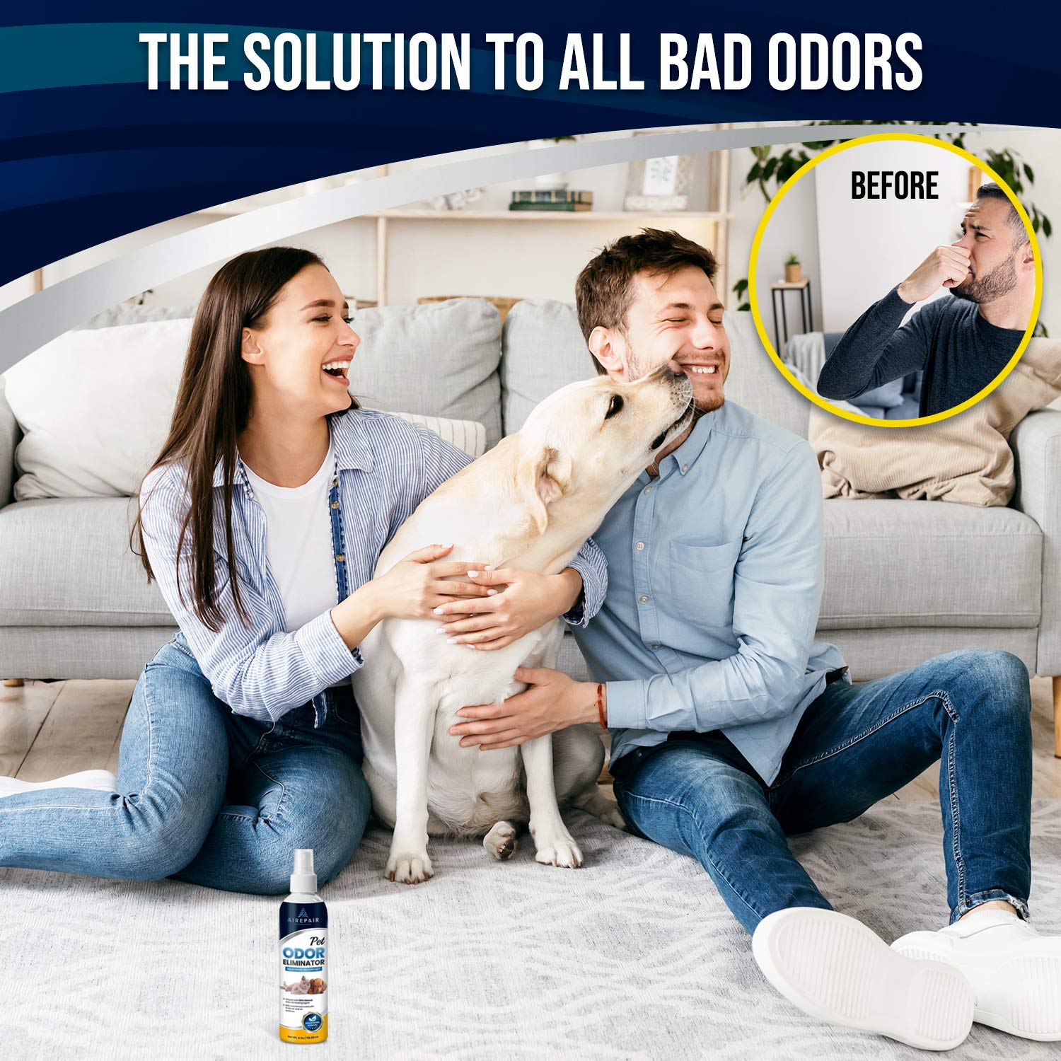 Eliminador de olores para mascotas en casa-Spray - Imagen 6