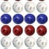 Paquete a granel de 24 pelotas WIFFLE que incluye 8 pelotas
