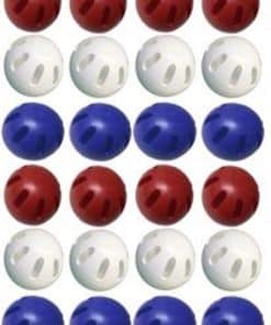 Paquete a granel de 24 pelotas WIFFLE que incluye 8 pelotas