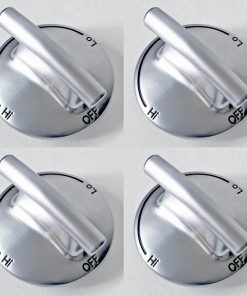 Perilla de quemador de superficie, paquete de 4, para
