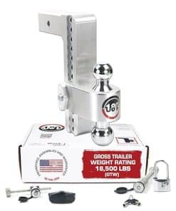 Enganche de remolque ajustable Weigh Safe, bola de remolque