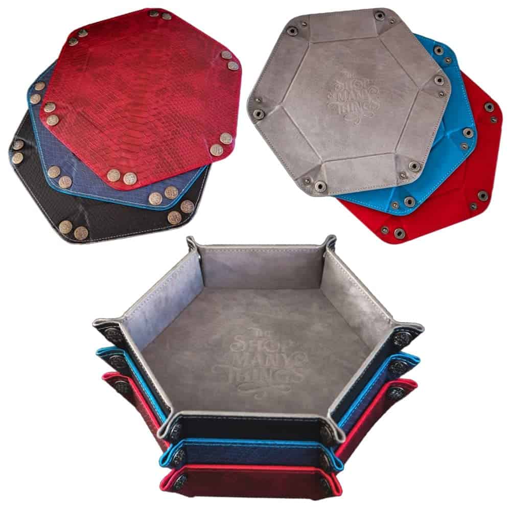 Dragon Leather Dice Trays Bundle - La Tienda de Muchas Cosas