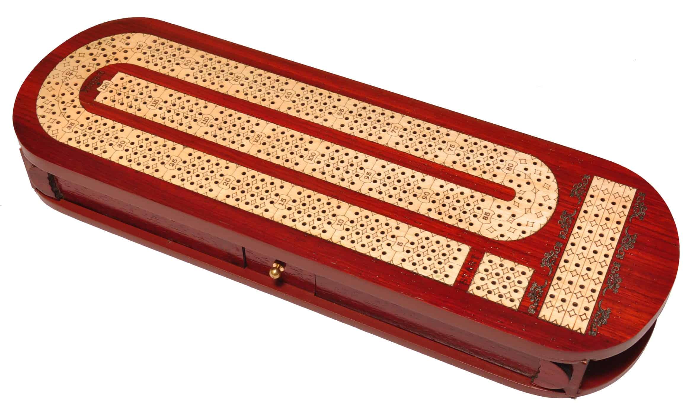 Juego de Tablero de Cribbage de Madera de 4 Pistas Palm - Imagen 8