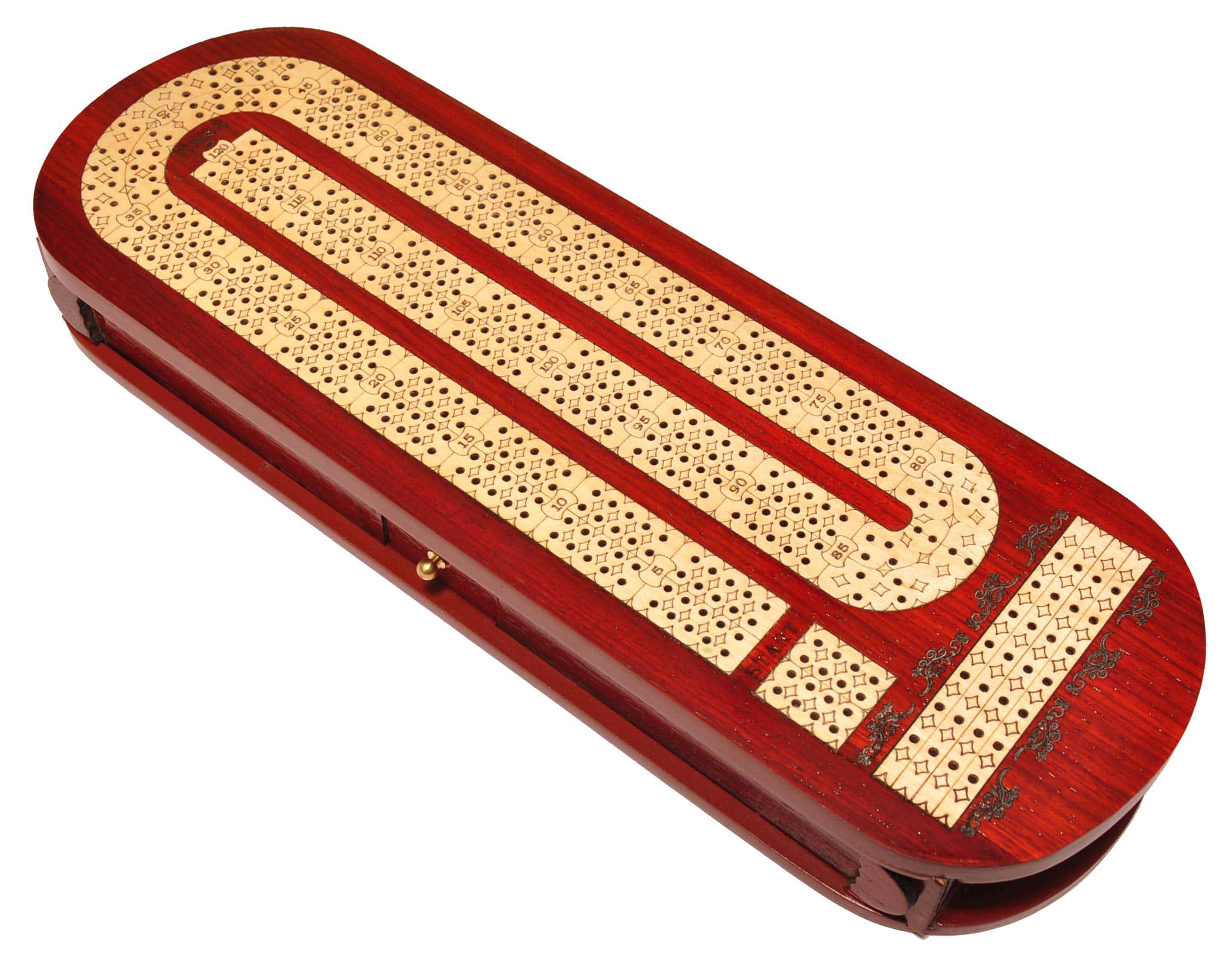 Juego de Tablero de Cribbage de Madera de 4 Pistas Palm - Imagen 9
