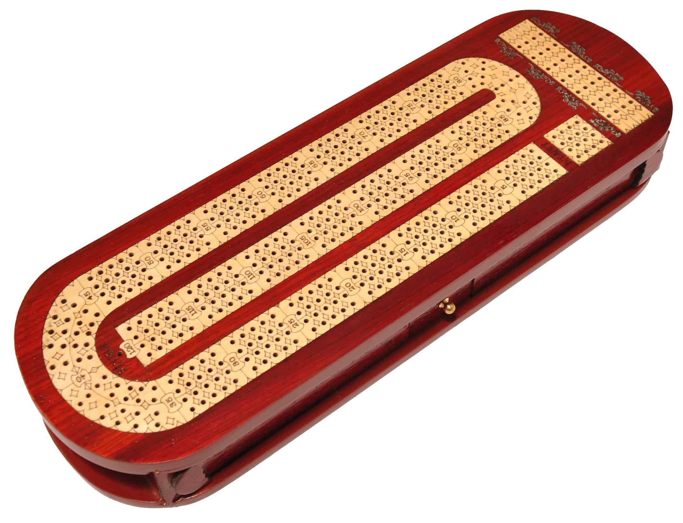 Juego de Tablero de Cribbage de Madera de 4 Pistas Palm - Imagen 4