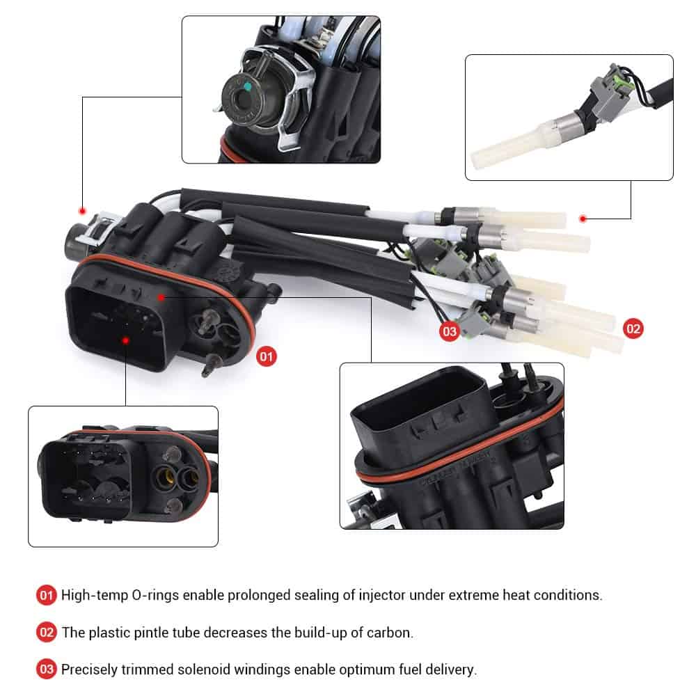 Inyector de Combustible PTNHZ FJ503 con Soporte de - Imagen 5