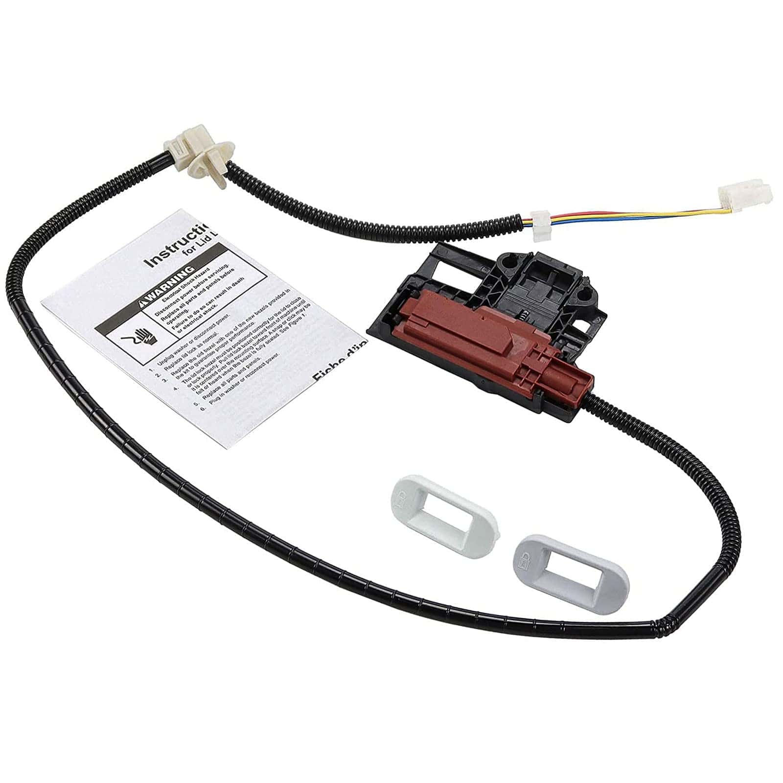 Cierre de Tapa del Interruptor de Bloqueo de la Lavadora