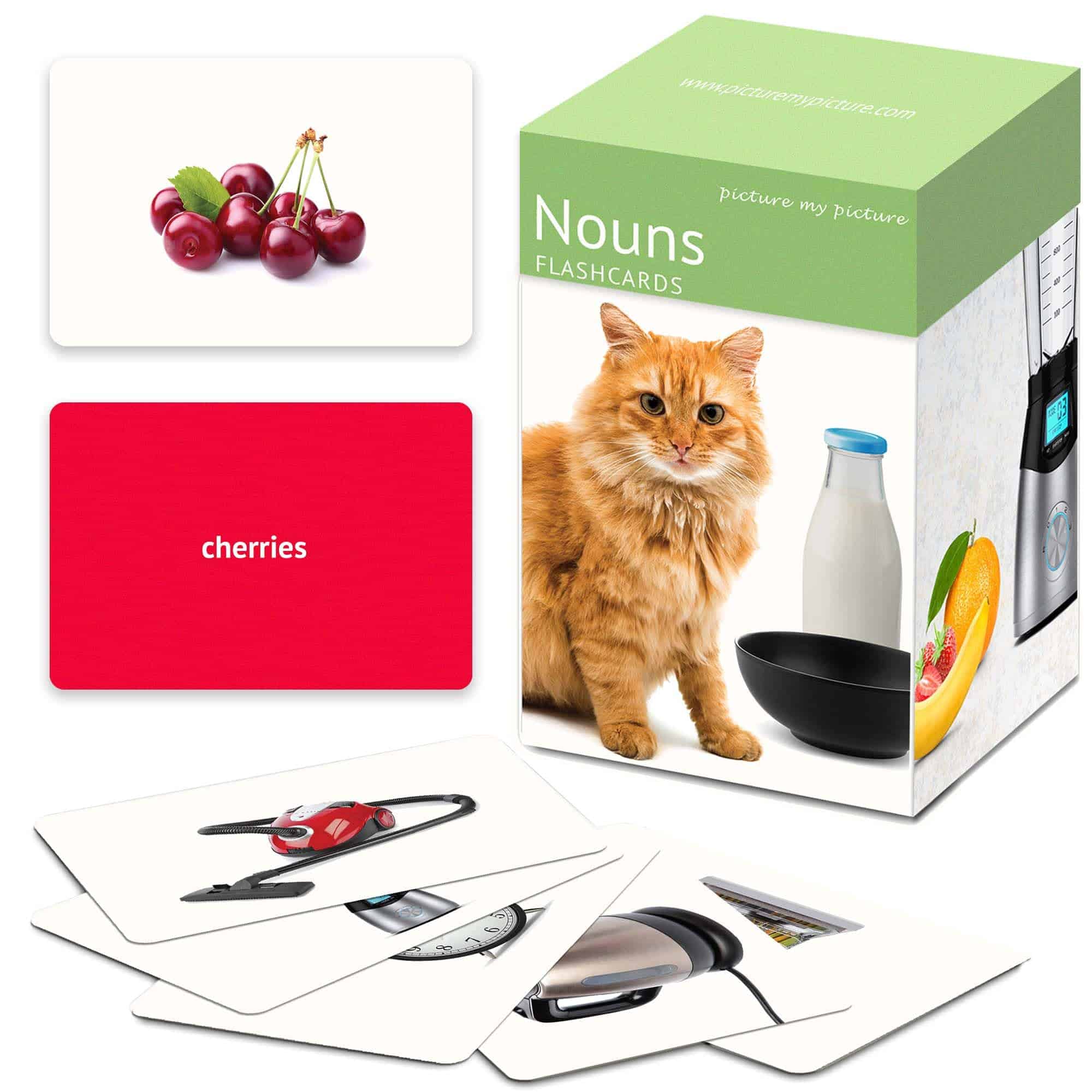 Tarjetas de Vocabulario: 200 Tarjetas de Fotos de Lenguaje