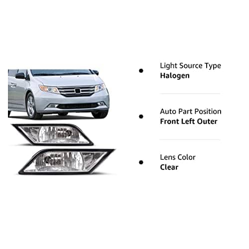 Luces de niebla DLAA compatibles con HONDA ODYSSEY 2011 - Imagen 9