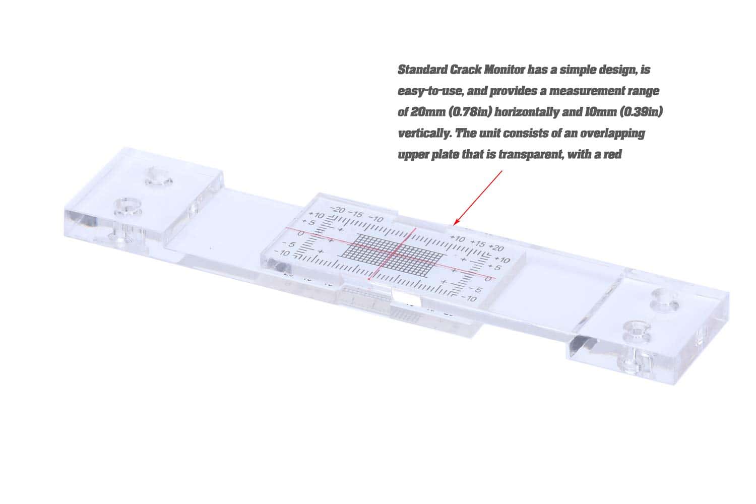 Registro de Monitoreo de Grietas, Monitor de Grietas - Imagen 8
