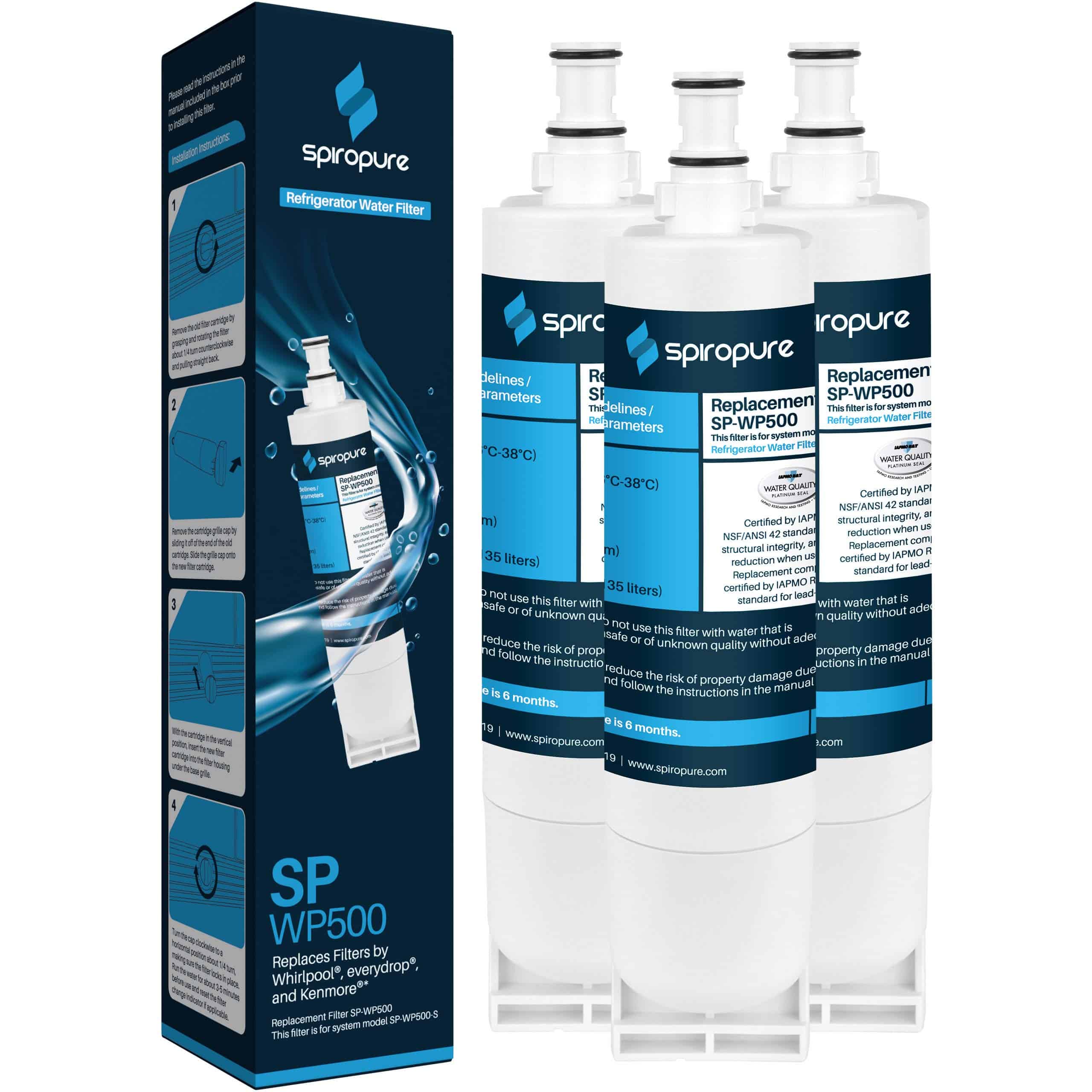 Filtro de Agua para Refrigerador SpiroPure SP-WP500