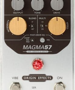 Pedal de Vibrato y Overdrive Origin Effects MAGMA57