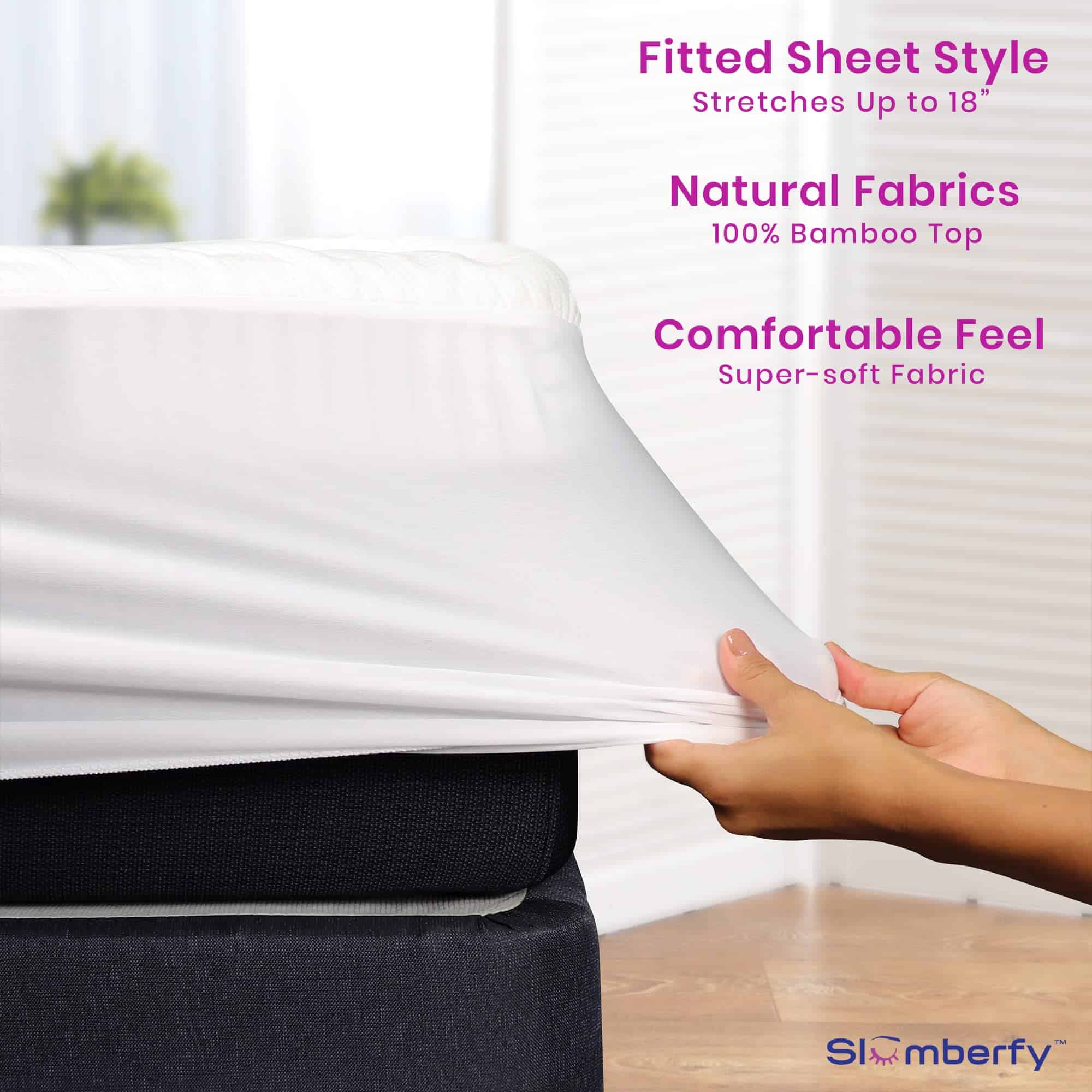Protector de colchón impermeable de Slumberfy | Protector - Imagen 6