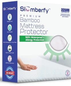 Protector de colchón impermeable de Slumberfy | Protector