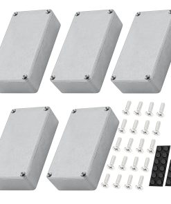 Estuche de aluminio DaierTek 1590B para pedal de guitarra,