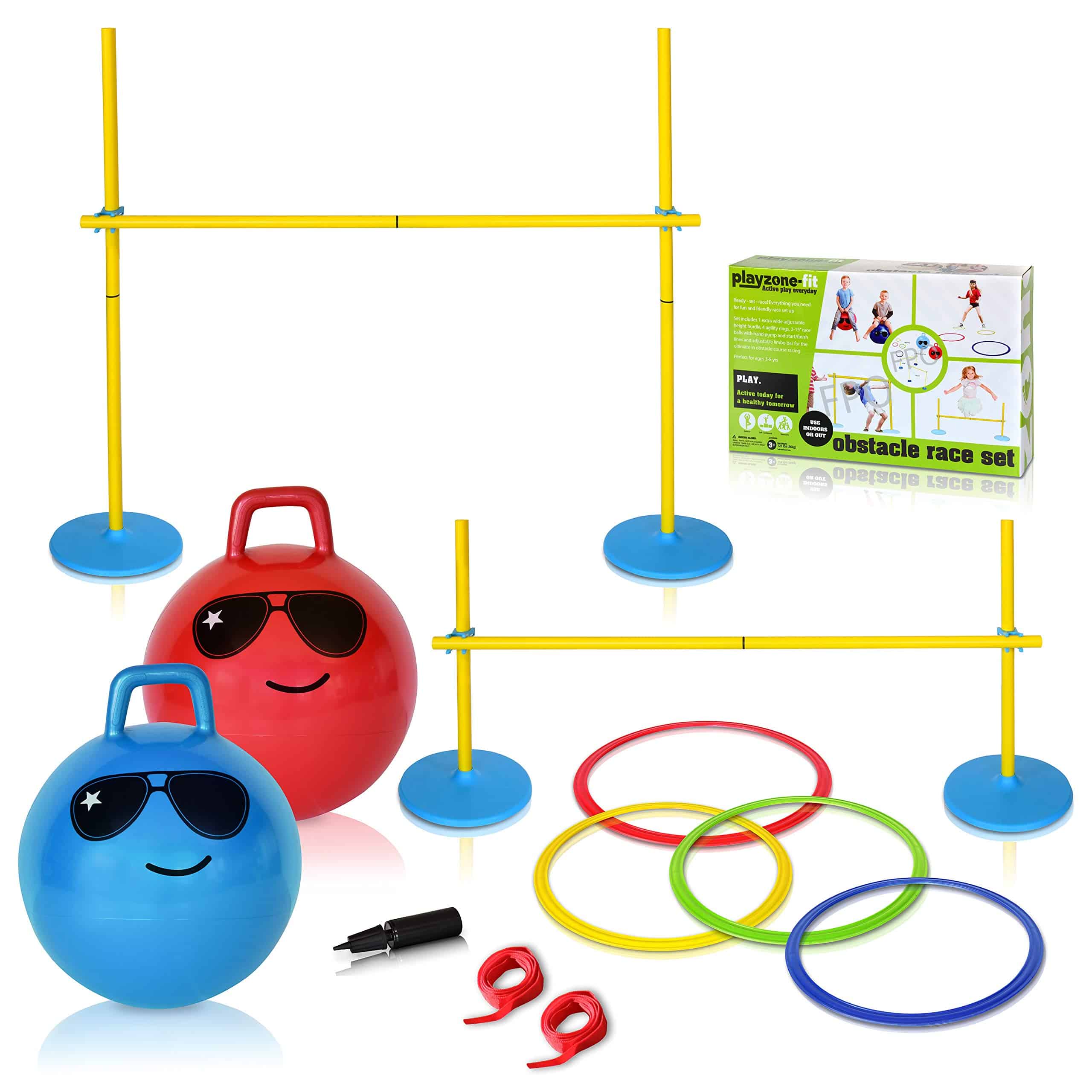 Set de Carrera de Obstáculos Playzone-fit B4 Adventure -