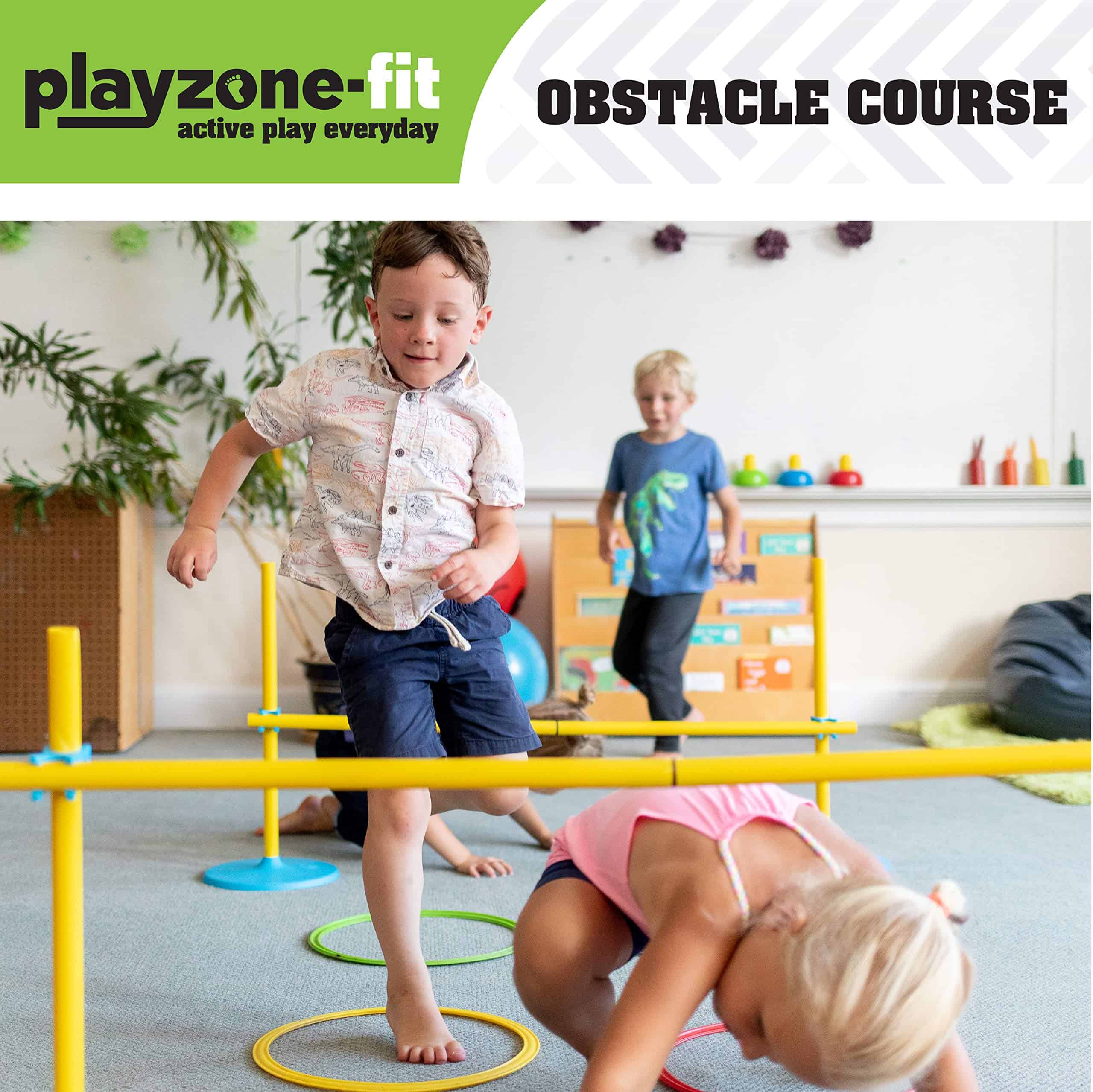 Set de Carrera de Obstáculos Playzone-fit B4 Adventure - - Imagen 3