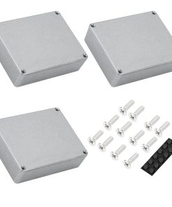 Estuche de Aluminio para Pedales de Efectos de Guitarra