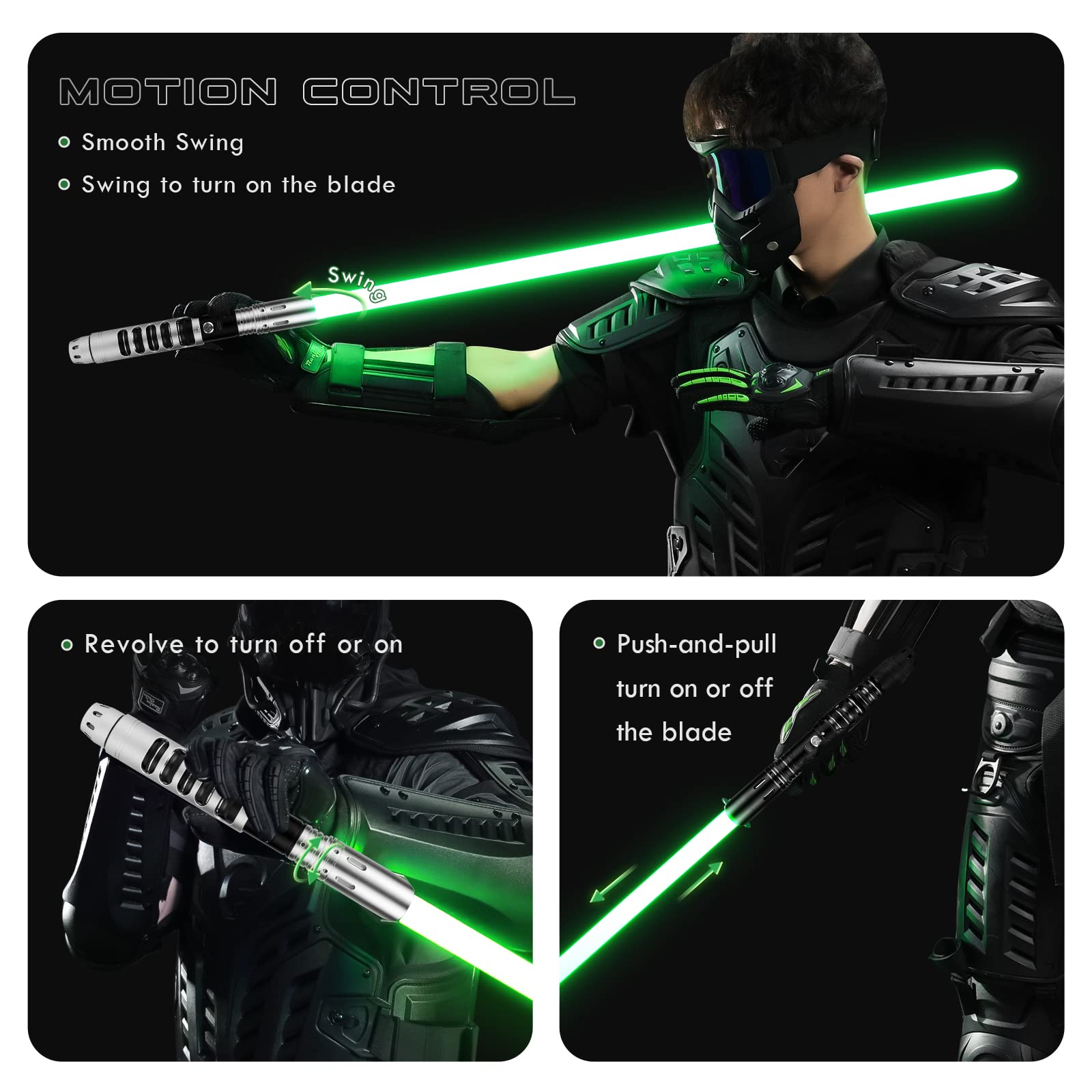 Sable de Luz Duélico, 15 Colores Cambiables con 12 Modos de - Imagen 6