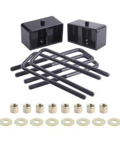 Bloque de elevación trasero de 3'' ZY WHEEL con U bolts