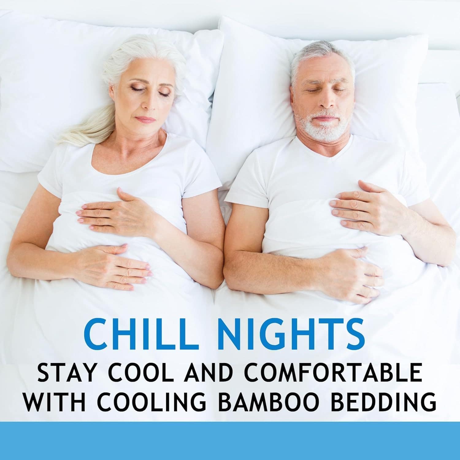 JOMO - Juegos de Sábanas de Refrigeración Tamaño Queen - - Imagen 4
