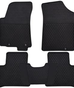 Megiteller Tapetes de Piso para Coche a Medida para Nissan