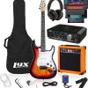 Guitarra Eléctrica LyxPro de Tamaño Completo Sunburst con