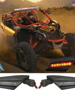 Espejos laterales LED UTV Can Am X3 Arsenal Pro Series