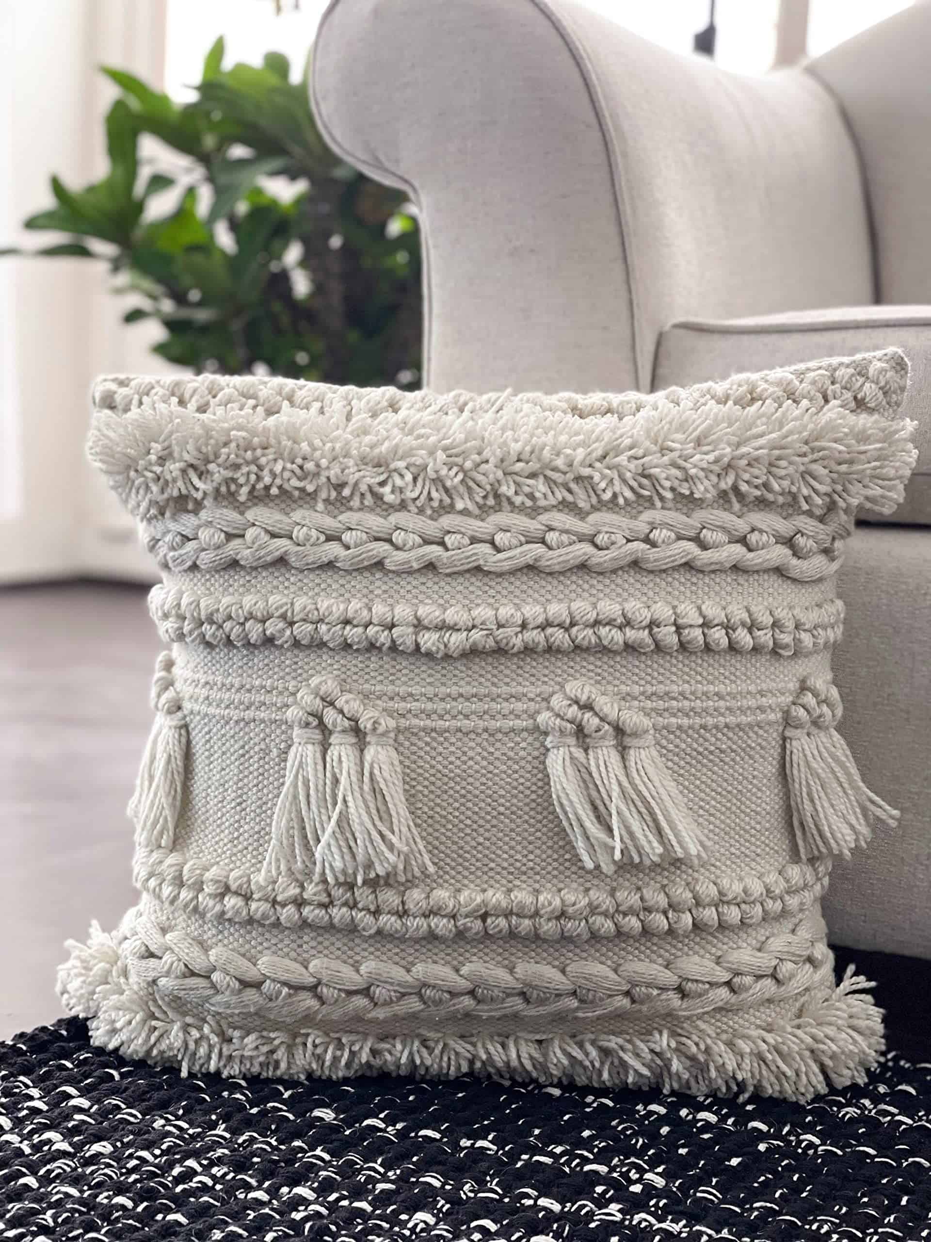 Chardin home: Baymont - Fundas de Cojín Decorativas Tejidas - Imagen 4