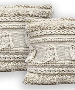 Chardin home: Baymont - Fundas de Cojín Decorativas Tejidas