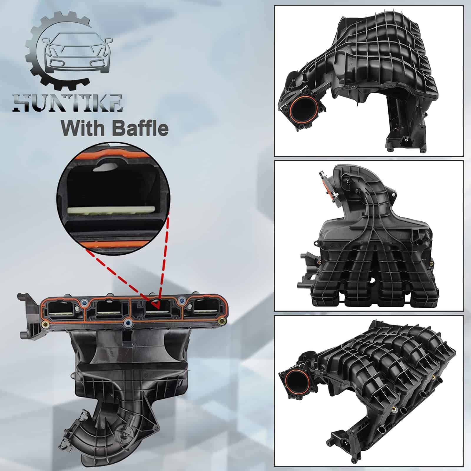 Colector de Admisión del Motor con Válvula de Control de - Imagen 6