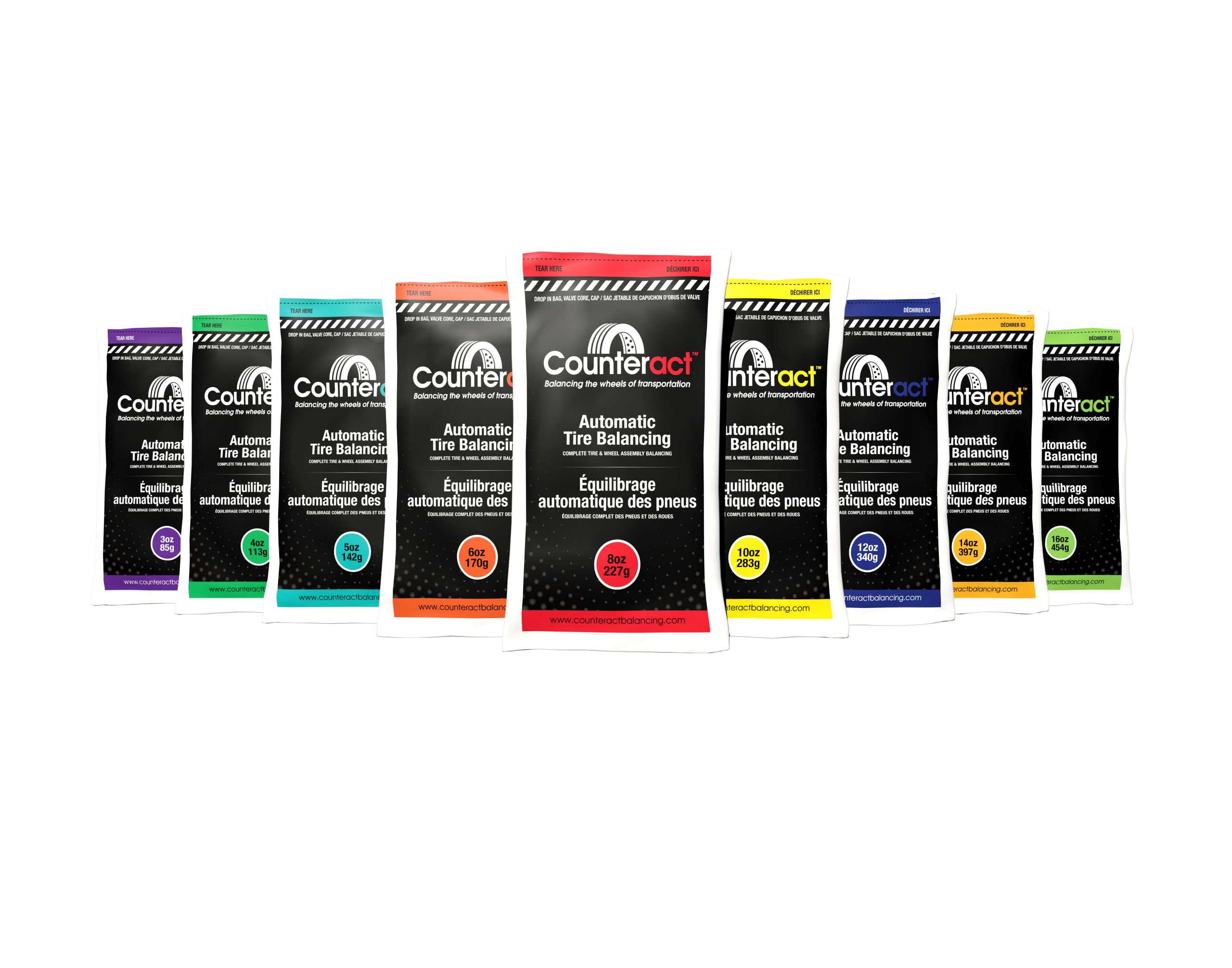 Contrapeso de equilibrio para llantas CBB-HC (6oz) - Imagen 4