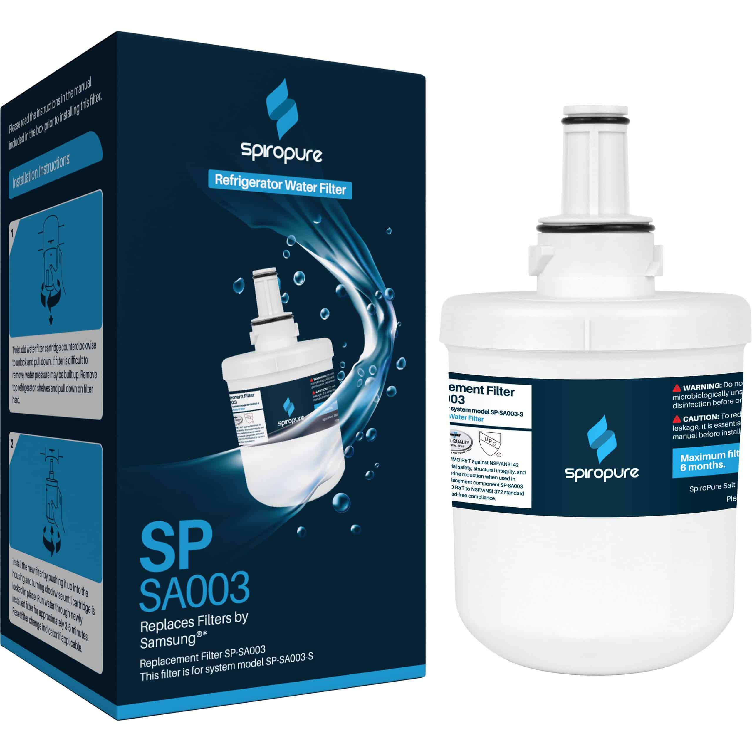 Filtro de Agua para Refrigerador SpiroPure SP-SA003