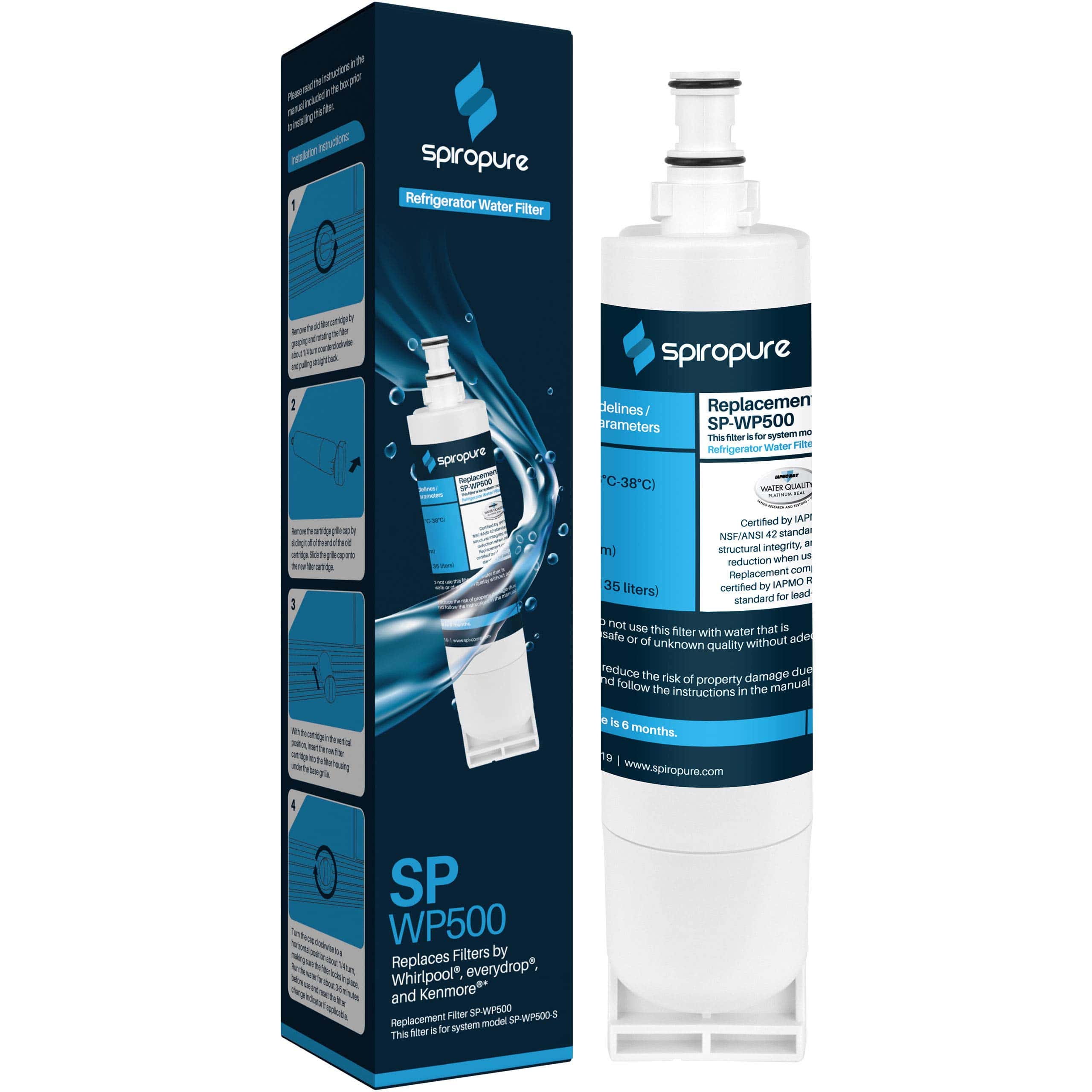 Filtro de agua de refrigerador - (1 Pack)